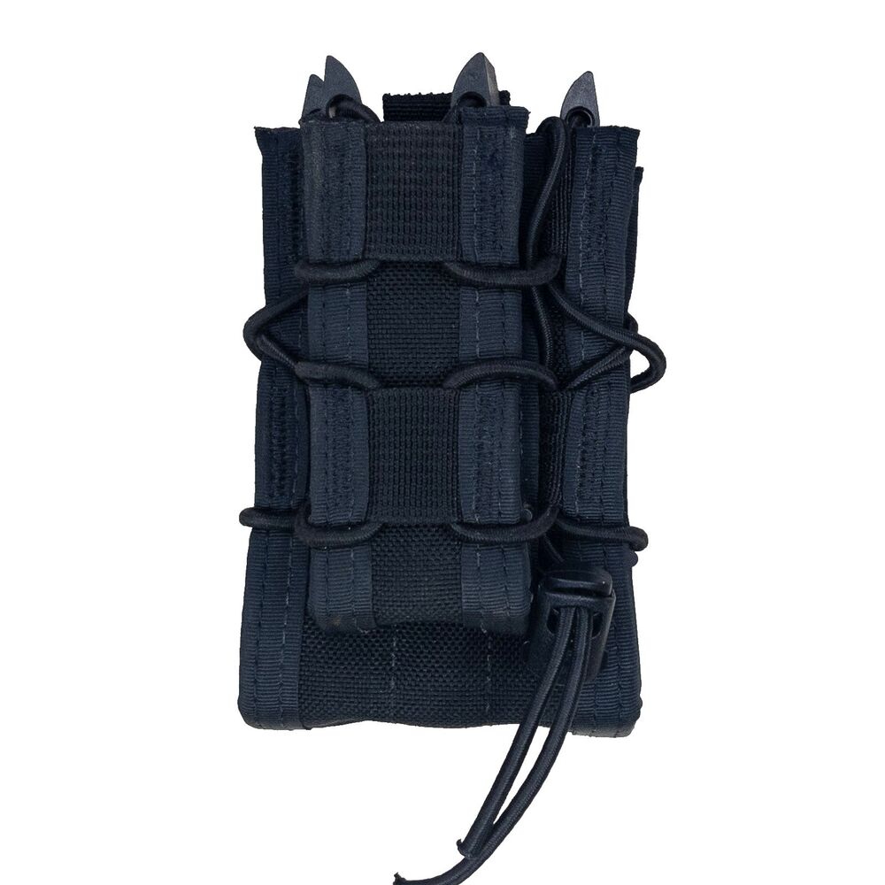 High Speed Gear HSGI Double Decker TACO Mag Pouch MOLLE - Black - Made in USA